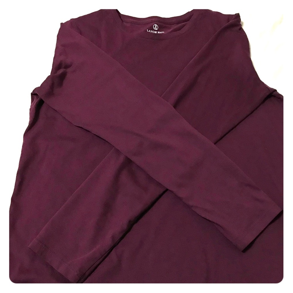 3 Land’s End Long Sleeve Shirts